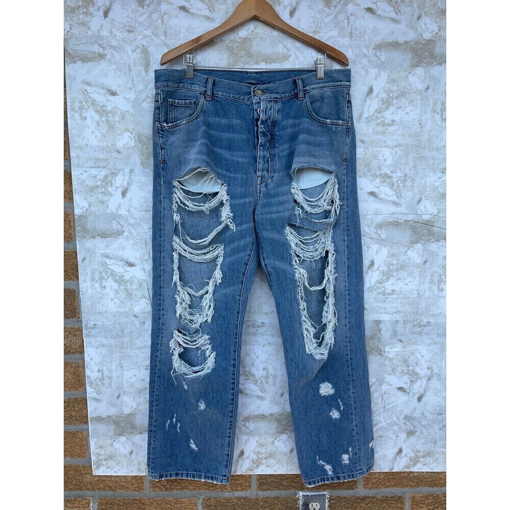 Ben Taverniti Unravel Project Destroyed Jeans Size 29 - Gem
